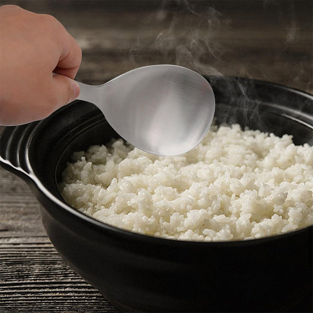 Tykkelsen af rustfrit stål non-stick ris ske