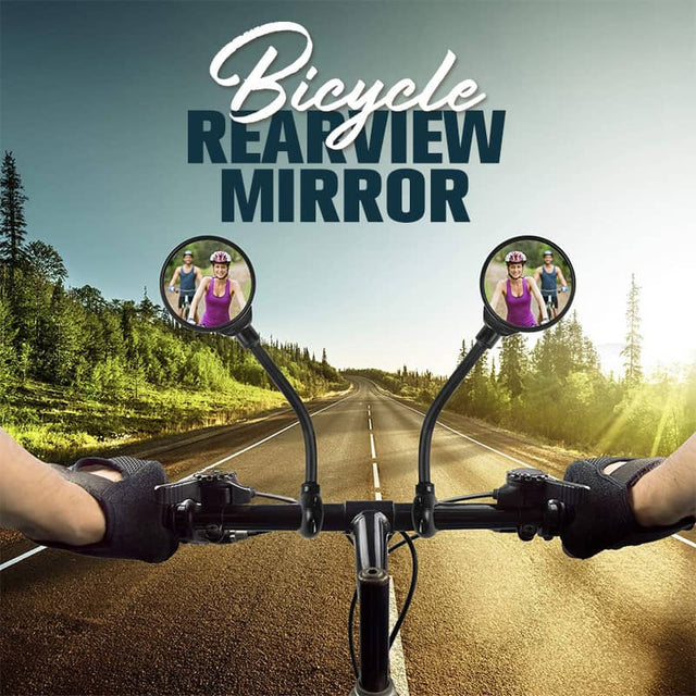 FlexiView cykel spejl med lang beslag |