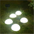 LumiGlobe – Soldrevet Halvkugle Havebelysning