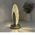 Moderne & Luksuriøs Påfugle Bordlampe - CrystalGlow