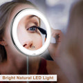 FlexibleMirror – LED forstørrelsesspejl med gåsehalefod