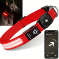 Flashing Hundehalsbånd – Vandtæt LED Lysende Hundehalsbånd med USB Genopladeligt Glød, Hundehalsbånd Belyst for Nat Sikkerhed, Alle Størrelser