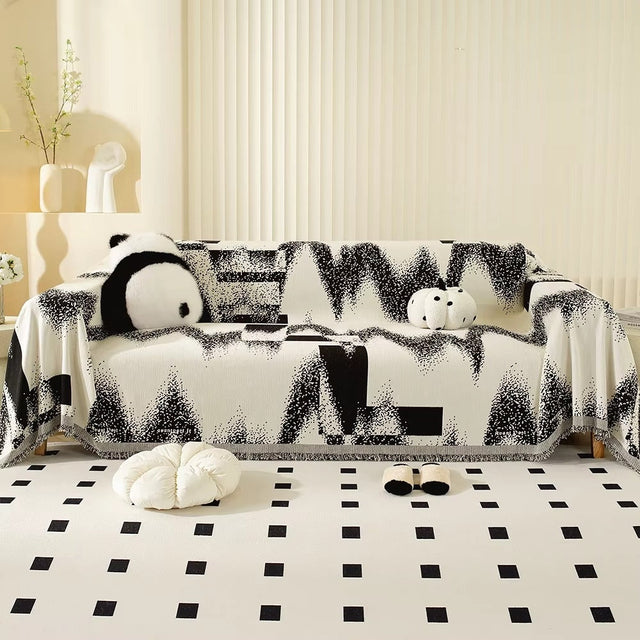 Avant-Garde Abstrakt Chenille Sofa Cover