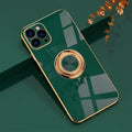 iPhone Cover med Metal Stativ Ring
