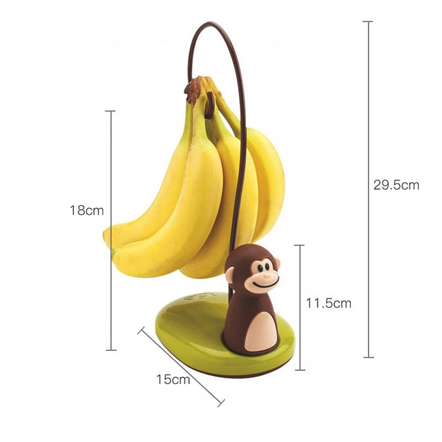 Apeformet Køkken Bananholder Stativ