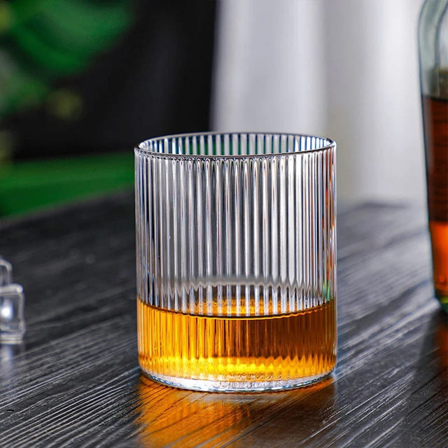 6 stykker borosilikat varmebestandige juiceglas