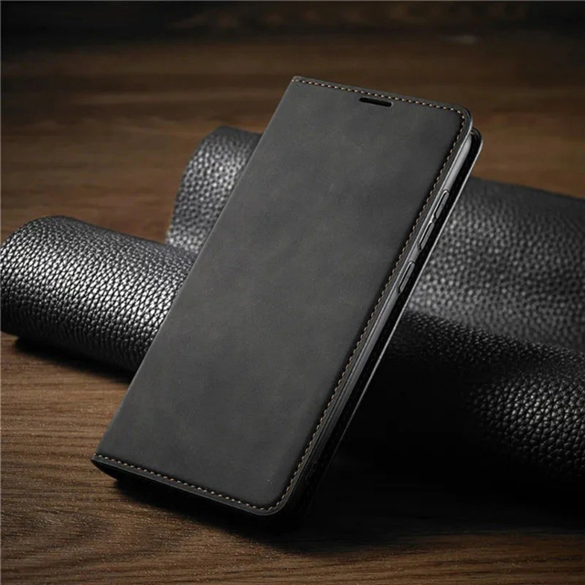 Telefon Etui Magnetisk Læder Flip Cover