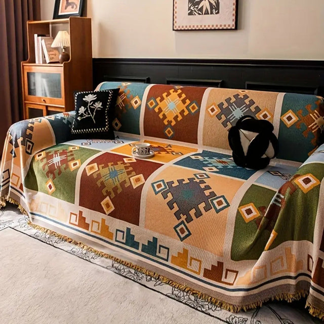 Moderne Geometrisk Tribal Sofapude