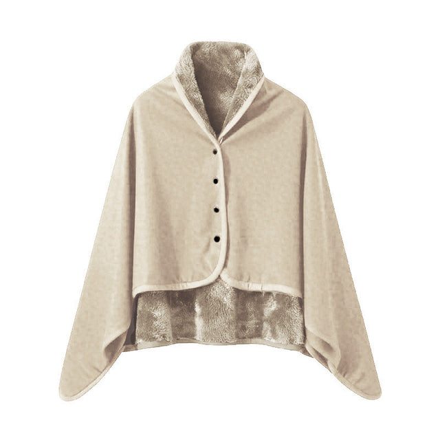 Dame Elegant Snuggle Blanket med Krave