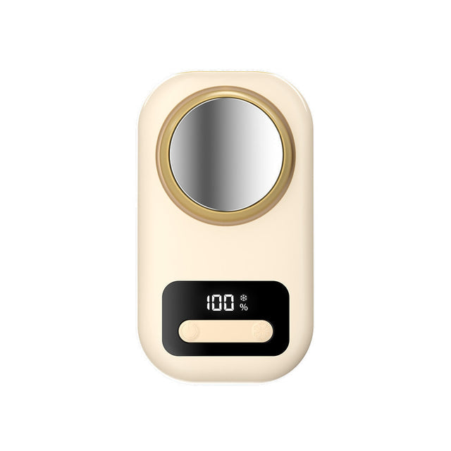 Unisex Digital Spejl Compact med Temperaturdisplay