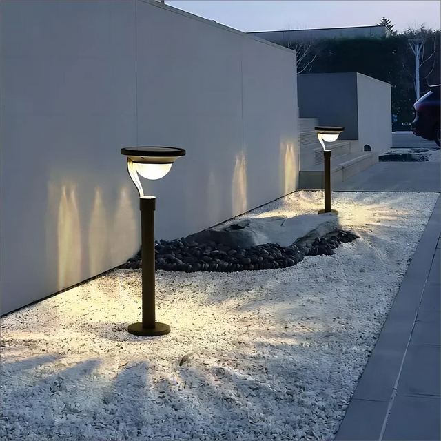 – Ultra højtydende solcellelampe til udendørs brug