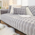 Snuggly Comfy Plush Sofa Cover |
