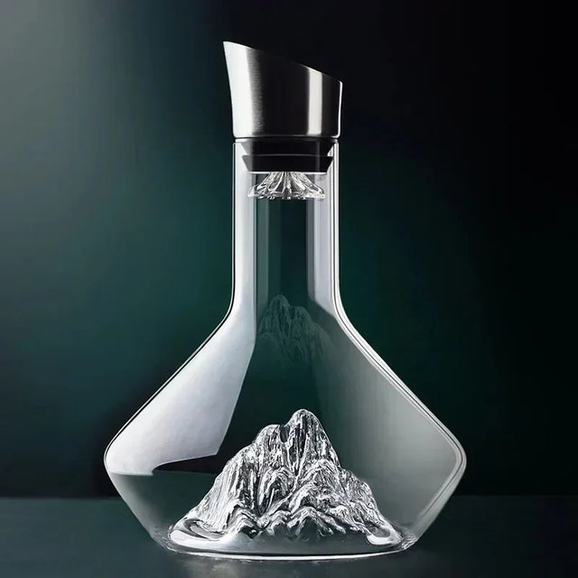 1500ml Iceberg Decanter Kreativ Blyfri Krystalmateriale Luksus Høj- Kvalitets Hjem Rødvinsdistributør Decanter Vinkaraffel
