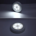 IcoolGadgets Infrarød PIR Bevægelsessensor 6 LED Natlys Trådløs Detektorlamp Væglampe Lys Automatisk Tænd/Sluk Skab Batteridrevet