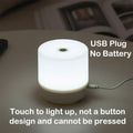 Kreativ USB Natbordlampe - Touch-Dimmende LED Natlys til Soveværelse & Studenterbolig