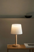 Træ LED Nattelys WoodGlow – Moderne & Trådløst Lys
