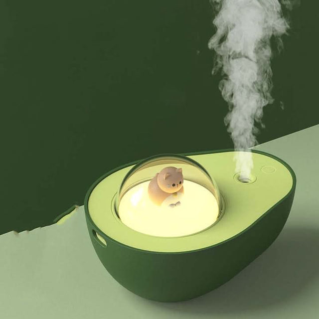 Avocado Natlys Fugtighedscreme med USB & LED