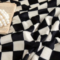 Klassisk Tjekket Plaid – Blød og Varm Plaid til Sofa og Soveværelse