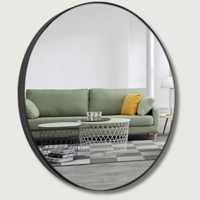 PureCircle - Nordisk Stil Rund Spejl