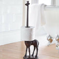 Støbejern Giraffe Toiletpapirholder