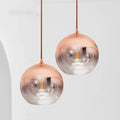 Glas Kobber Finish Loftlys
