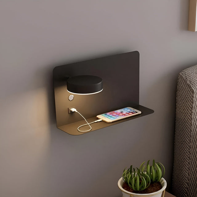 Væglampe – Genopladelig elegance med USB LED-belysning for en luksuriøs atmosfære