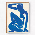 Blå Nudes Matisse Plakat