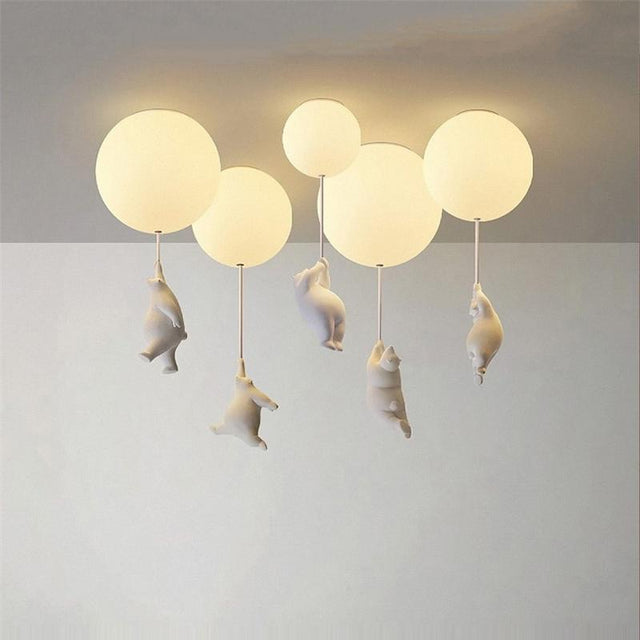 Ballon Bjørn Loftlampe