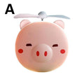 Genopladeligt Piggy Mini Led Makeup Lys Spejl