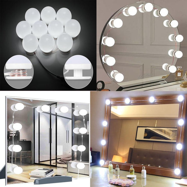 Det Perfekte Lys - Vanity Spejl LED Lys Kit