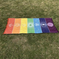 7 Chakra Regnbue Yoga Måtte