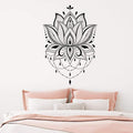 Lotus Mandala Vægklistermærke