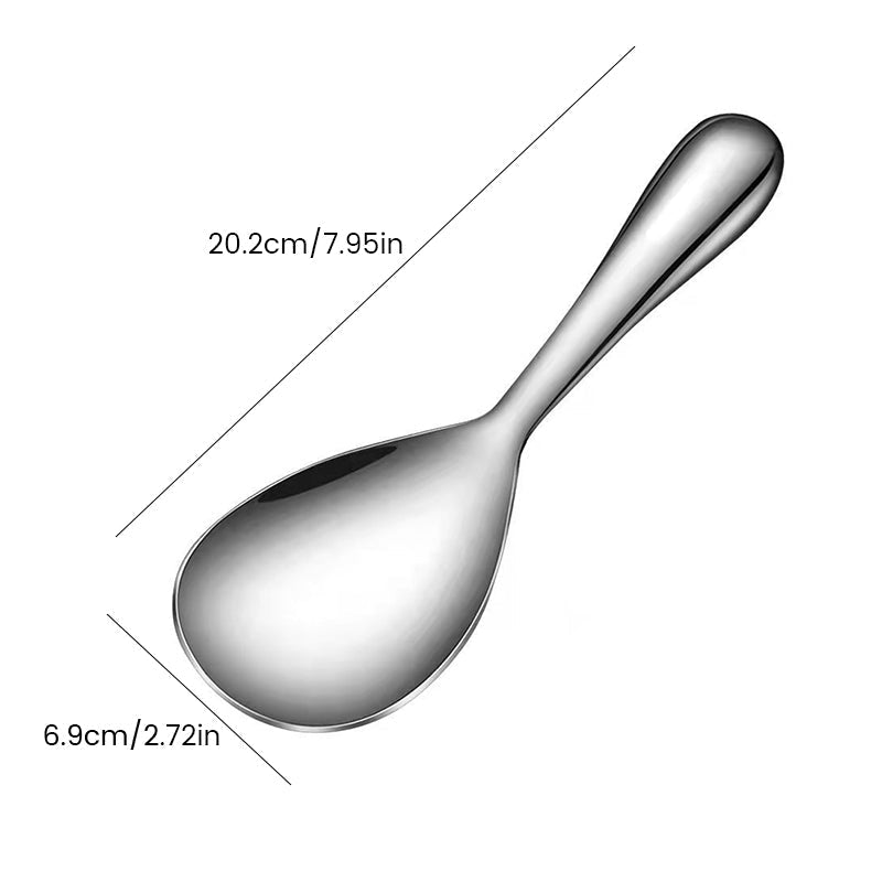 Tykkelsen af rustfrit stål non-stick ris ske
