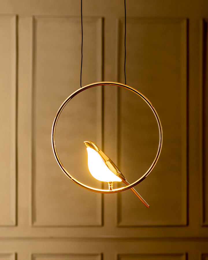 Aves Fugle Pendant Lys
