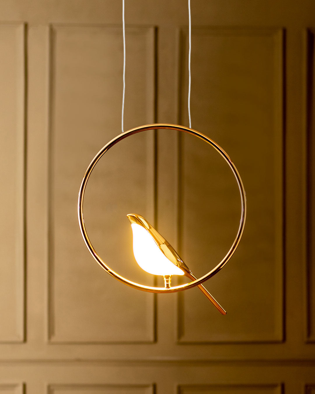 Aves Fugle Pendant Lys