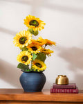 Solsikke Kunstig Blomsterarrangement