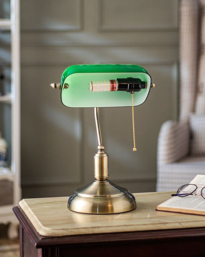 Klassisk Banker Lampe