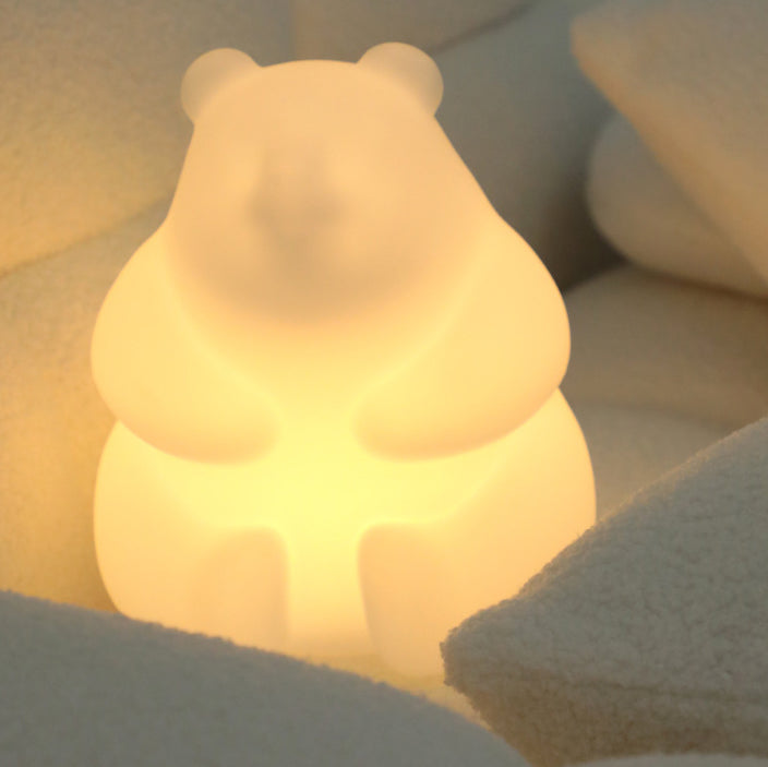Moderne Kreativ Bjørn PE LED Bordlampe til Stuen
