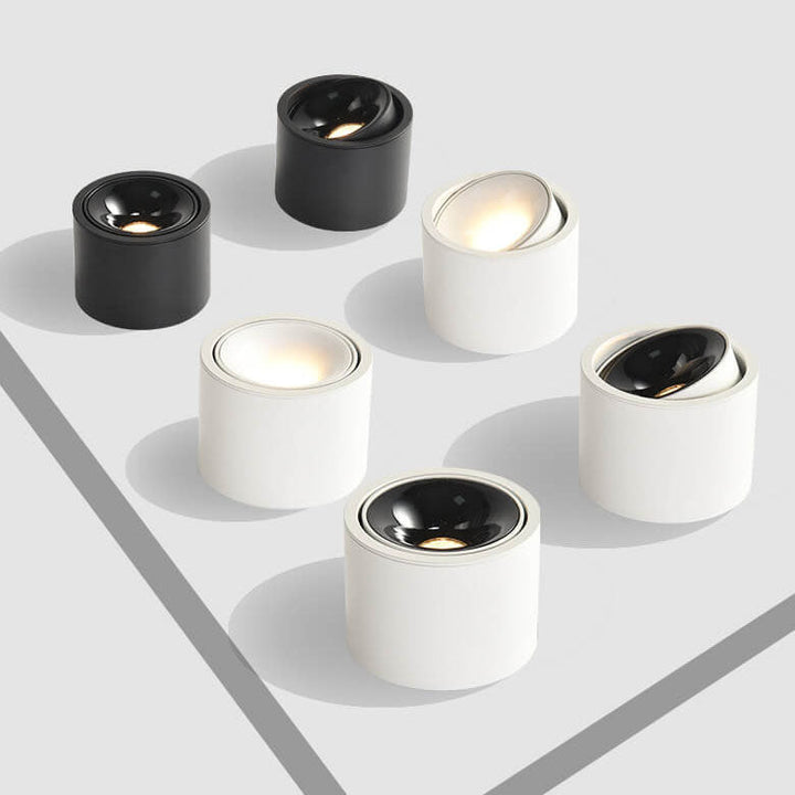 Origo Minimalistisk LED Loftlampe - Justerbar Rund Indbygningslampe