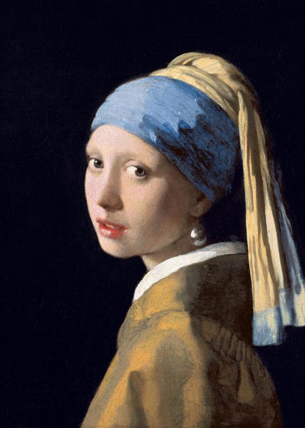 Pige med perleørering - Johannes Vermeer