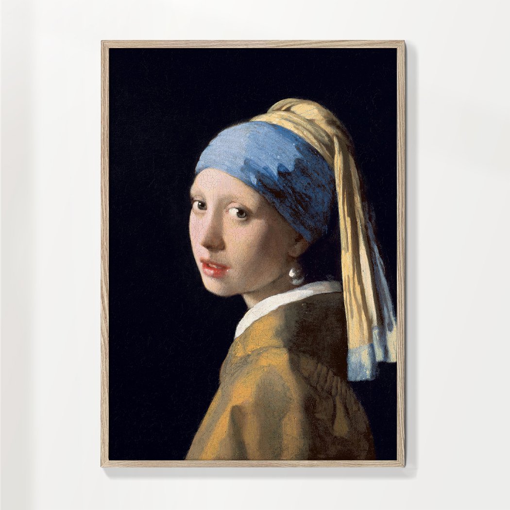 Pige med perleørering - Johannes Vermeer