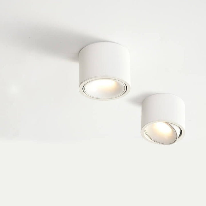 Origo Minimalistisk LED Loftlampe - Justerbar Rund Indbygningslampe