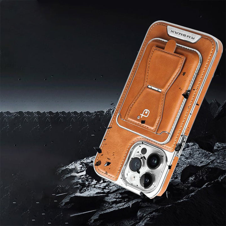 Luksuriøs Læder Magnetisk Telefoncover