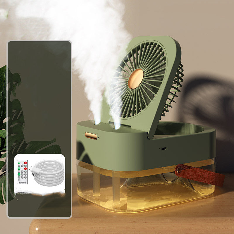 Bærbar Spray Ventilator Med Nattelys |