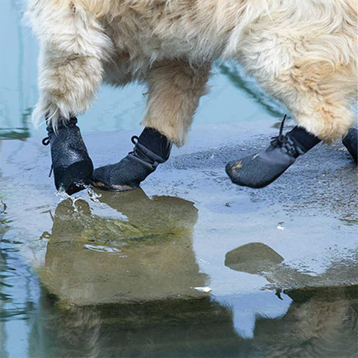 Udendørs vandtætte åndbare vandrestøvler til hunde, der ikke glider