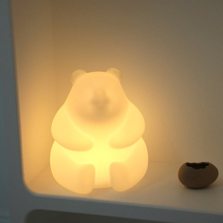 Moderne Kreativ Bjørn PE LED Bordlampe til Stuen