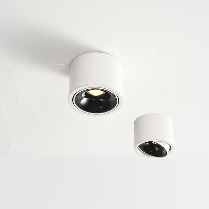 Origo Minimalistisk LED Loftlampe - Justerbar Rund Indbygningslampe