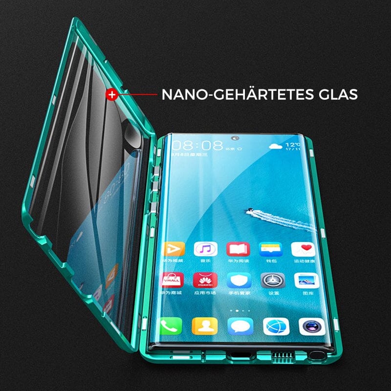 Samsung magnetisk hærdet glas dobbelt-sidet telefoncase