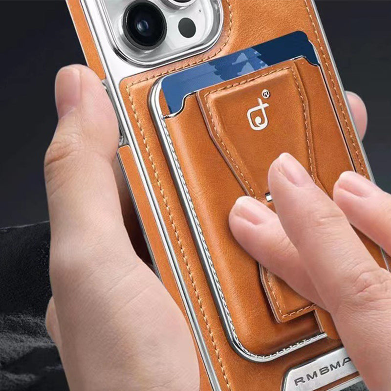 Luksuriøs Læder Magnetisk Telefoncover
