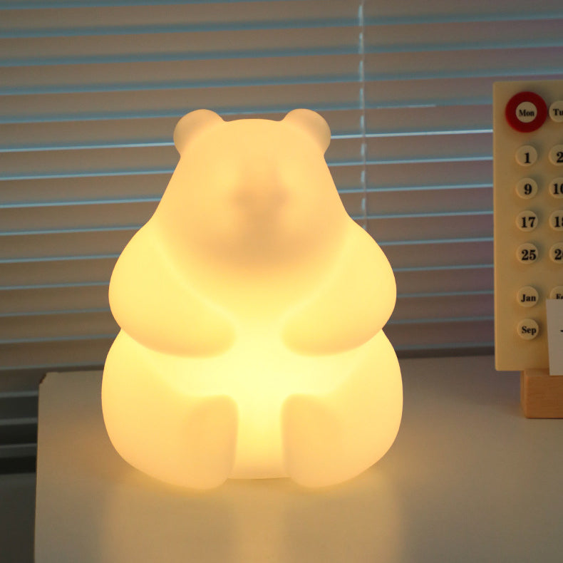 Moderne Kreativ Bjørn PE LED Bordlampe til Stuen